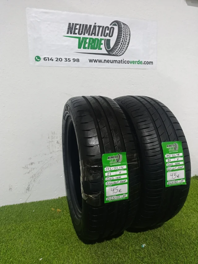195 55 16 87 H GOOD YEAR EFFICIENT GRIP - Imagen 2