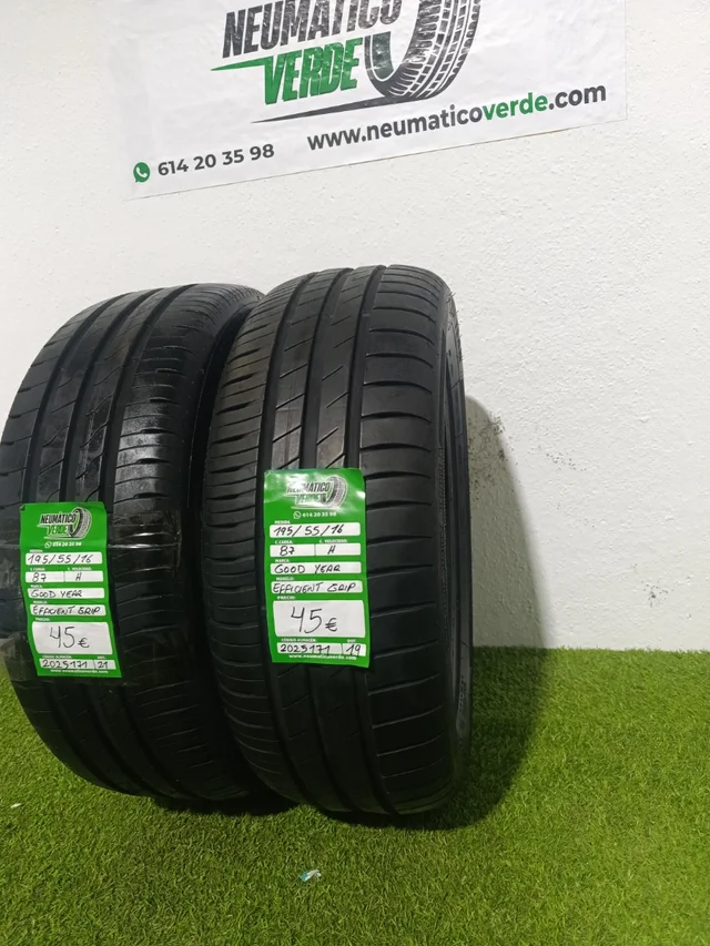 195 55 16 87 H GOOD YEAR EFFICIENT GRIP - Imagen 3