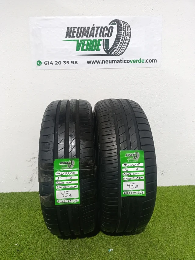 195 55 16 87 H GOOD YEAR EFFICIENT GRIP - Imagen 4