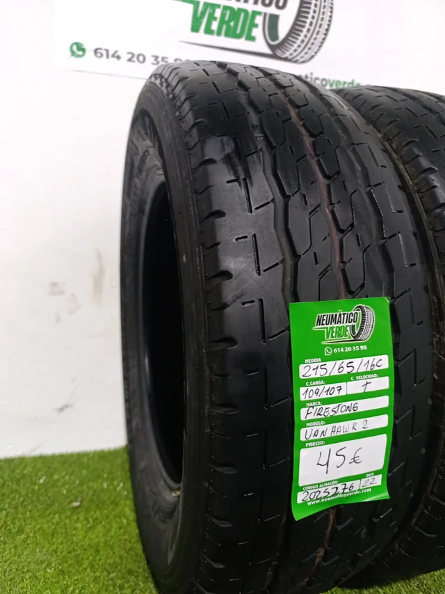 215 65 16C 109 107 T FIRESTONE VANHAWK 2 - Imagen 2
