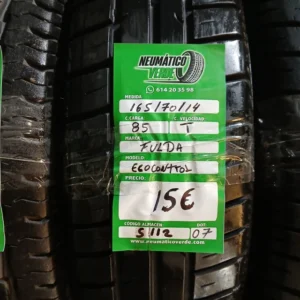 165 70 14 85T FULDA ECO CONTROL