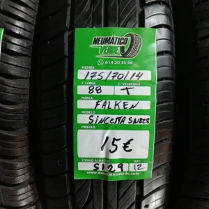 175 70 14 88T FALKEN SINCERA SN828