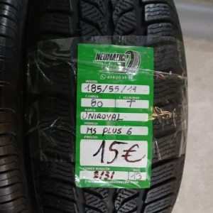 185 55 14 80T UNIROYAL MS PLUS 6