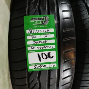 185 55 14 80H DUNLONP SP SPORT 01