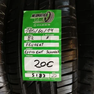 185 60 14 82H FEUVERT EFICIENT SURIMER 3