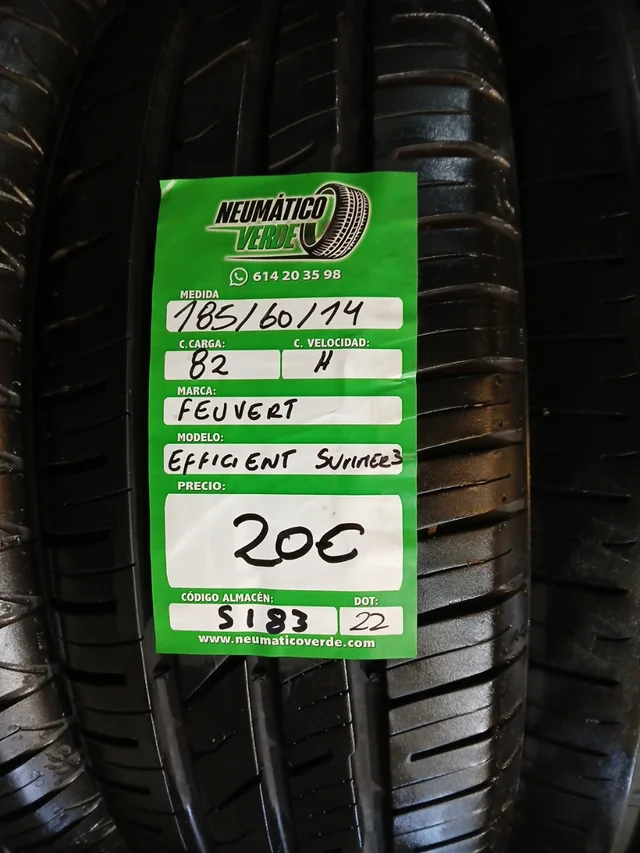 185 60 14 82H FEUVERT EFICIENT SURIMER 3