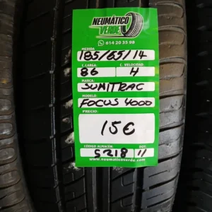 185 65 14 86H SUNITRAC FOCUS 4000