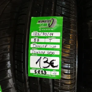 185 70 14 88T DUNLONP SP30