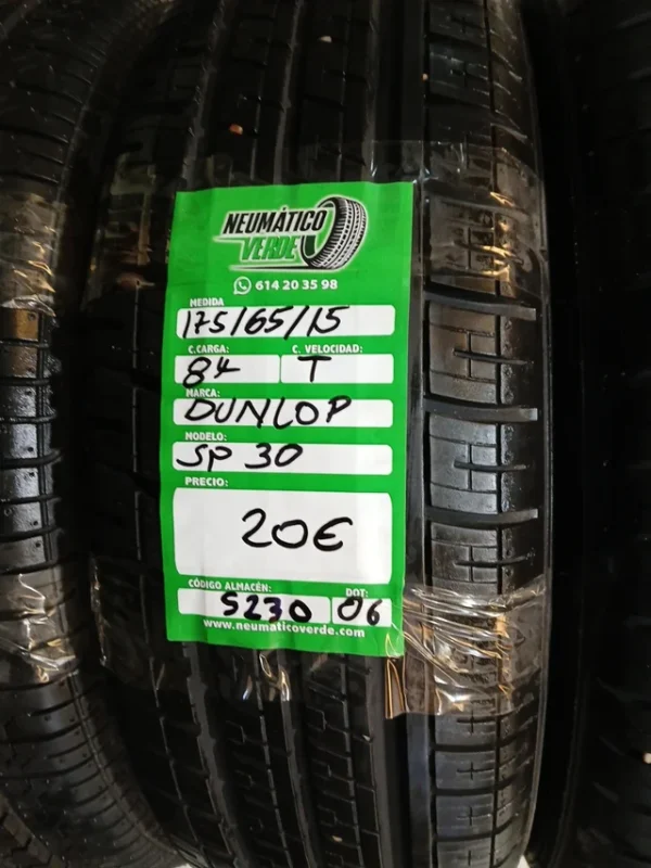 175 65 15 84T DUNLONP SP30