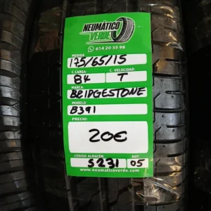 175 65 15 84T BRIDGESTONE B391