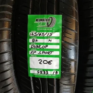 175 65 15 84H DUNLONP SPORT