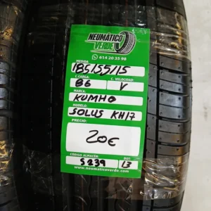 185 55 15 86V KUMHO SOLUS KH17