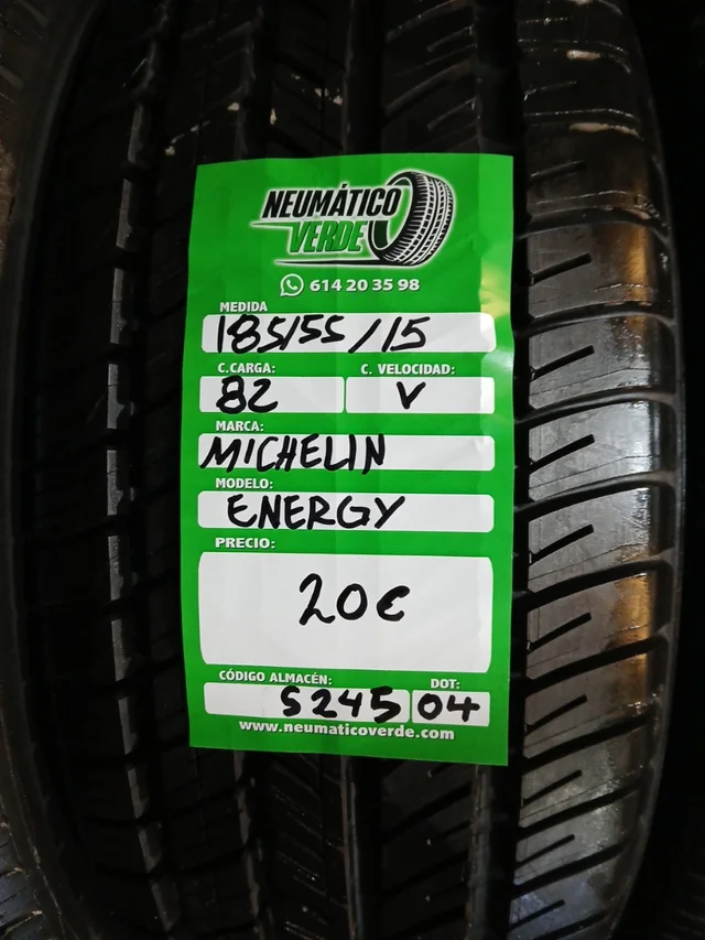 185 55 15 82V MICHELIN ENERGY