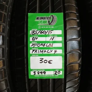 185 60 15 84H MICHELIN PRIMACY 4