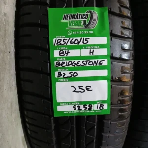 185 60 15 84H BRIDGESTONE B250