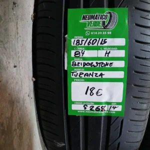 185 60 15 84H BRIDGESTONE TURANZA