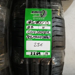 185 65 15 88H CONTINENTAL PREMIUM CONTAC