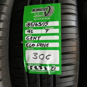 185 65 15 92T CENT ECO DRIVE