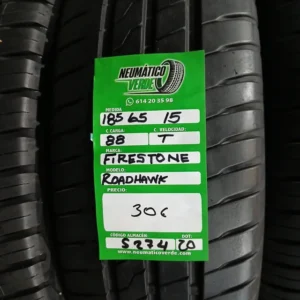 185 65 15 88T FIRESTONE ROAD HAWK