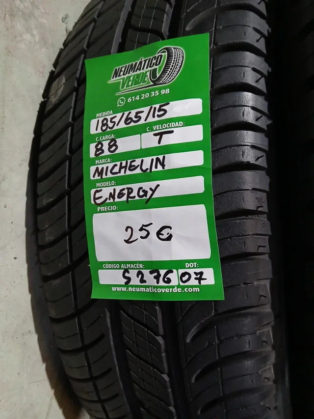 185 65 15 88T MICHELIN ENERGY