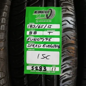 185 65 15 88T EUROTYPE SPEED EVOLUTION