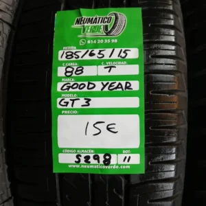 185 65 15 88T GOOD YEAR GT3