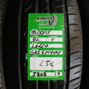 195 50 15 82Y LASSA GREENWAY