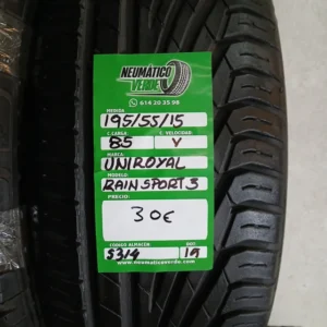195 55 15 85Y UNIROYAL RAIN SPORT 3