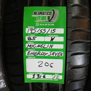 195 55 15 85H MICHELIN ENERGY SAVER