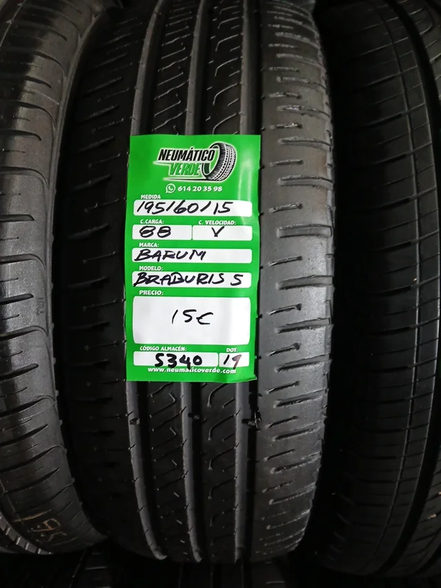 195 60 15 88V BARUM BRAVURIS 5
