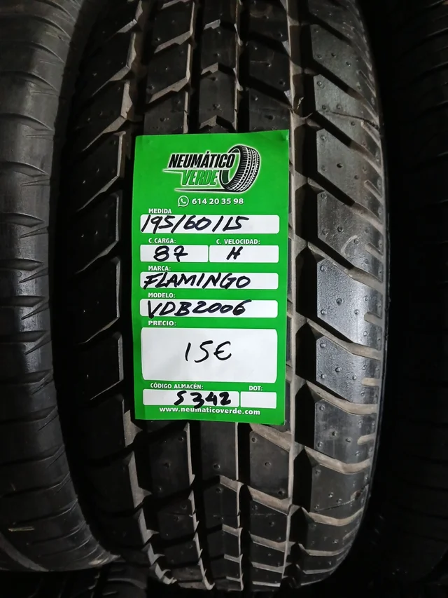 195 60 15 87H FLAMINGO VDB2006