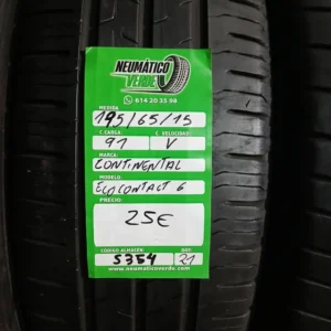 195 65 15 91V CONTINENTAL ECOCONTACT6