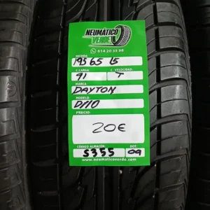 195 65 15 91T DAYTON D110