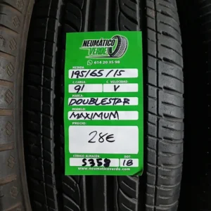 195 65 15 91V DOUBLESTAR MAXIMUM