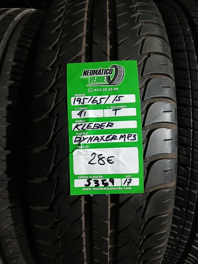 195 65 15 91T KLEBER DYNAXER MP3