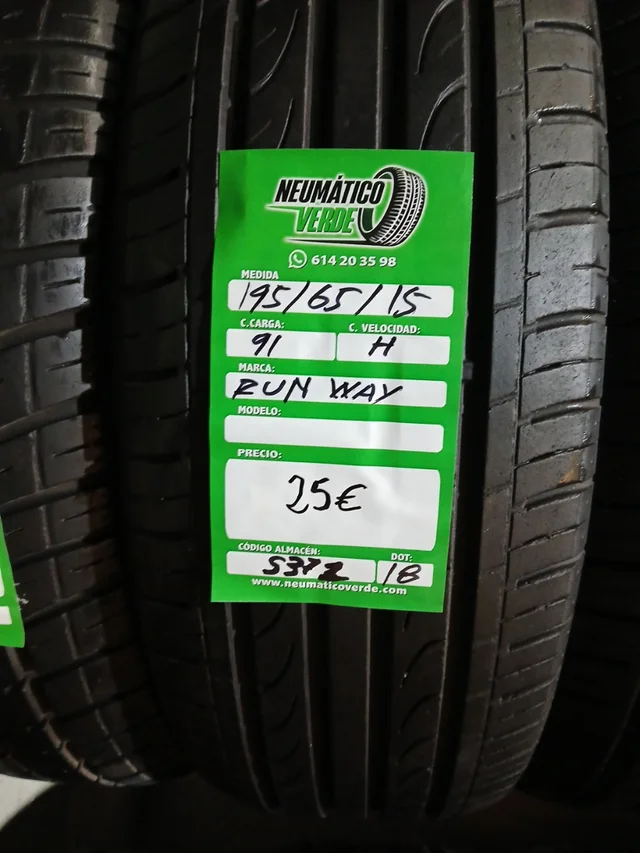 195 65 15 91H RUNWAY
