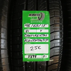 195 65 15 91V CONTINENTAL ECOCONTACT CP