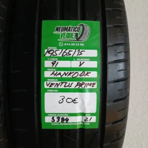 195 65 15 91V HANKOOK VENTUS PRIME