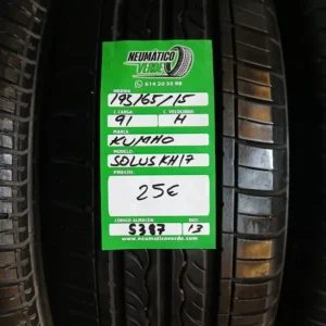 195 65 15 91H KUMHO SOLUS KH17