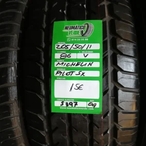 205 50 15 86V MICHELIN PILOT SX
