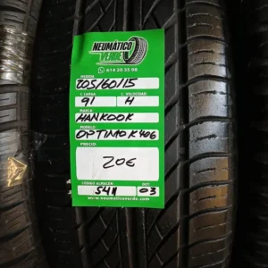 205 60 15 91H HANKOOK OPTIMO K406