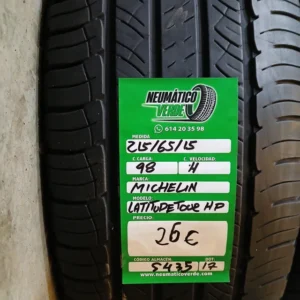 215 65 15 98H MICHELIN LATITUDE TOUR HP