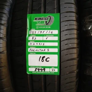 185 55 16 83V MAXXI PREMITAS 5