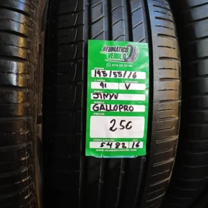 195 55 16 91V JINYU GALLOPRO