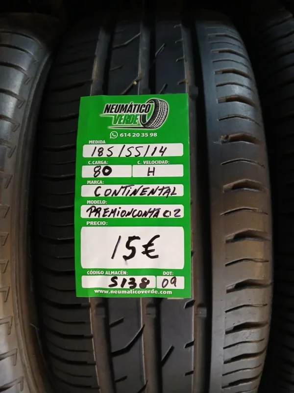 185 55 14 80H CONTINENTAL PREMIUMCONTACT 2