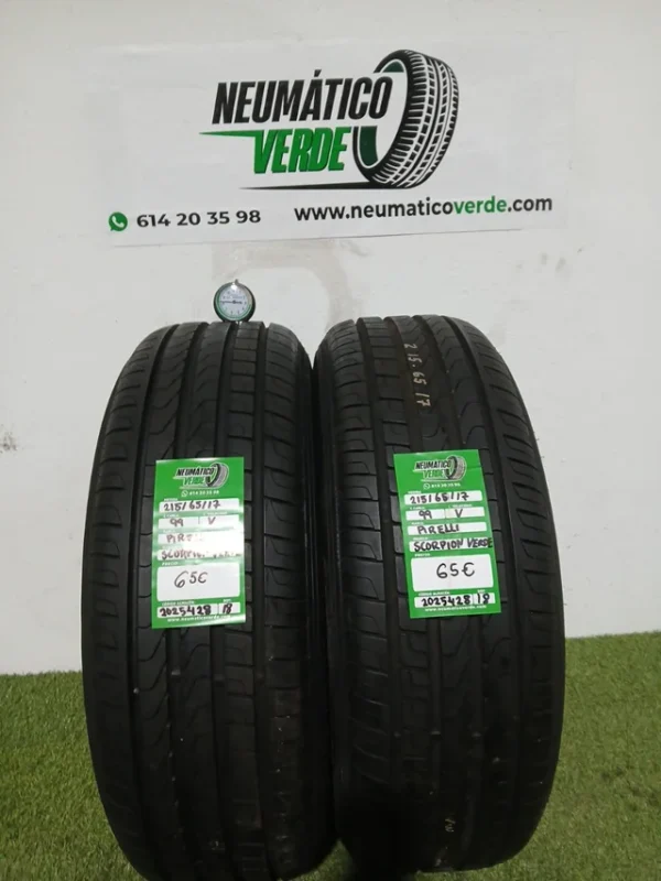 215 65 17 99V PIRELLI SCORPION VERDE