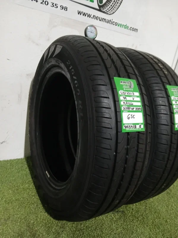 215 65 17 99V PIRELLI SCORPION VERDE - Imagen 2