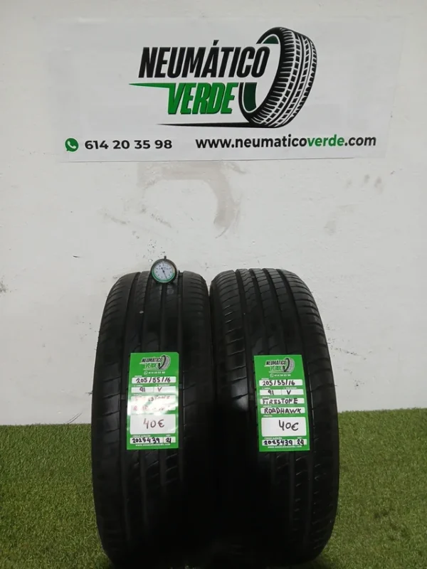 205 55 16 91V FIRESTONE ROADHAWK
