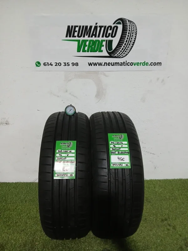 205 60 16 96V DUNLOP SPORT BLUERESPONCE