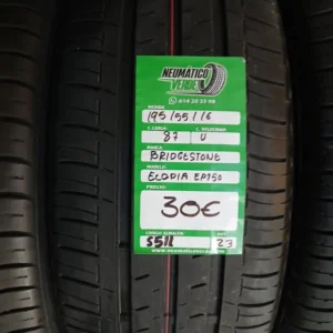 195 55 16 87V BRIDGESTONE ECOPIA EP150